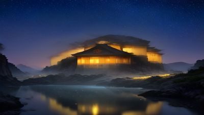 爱妹物语第二章关键对话场景，夕阳背景下两人面对面的情感对白，画面色调橙红温柔